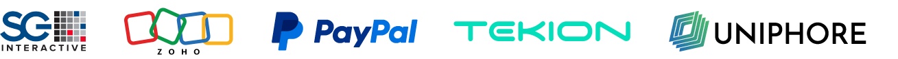 SG Interactive, Zoho, PayPal, Tekion, Uniphore