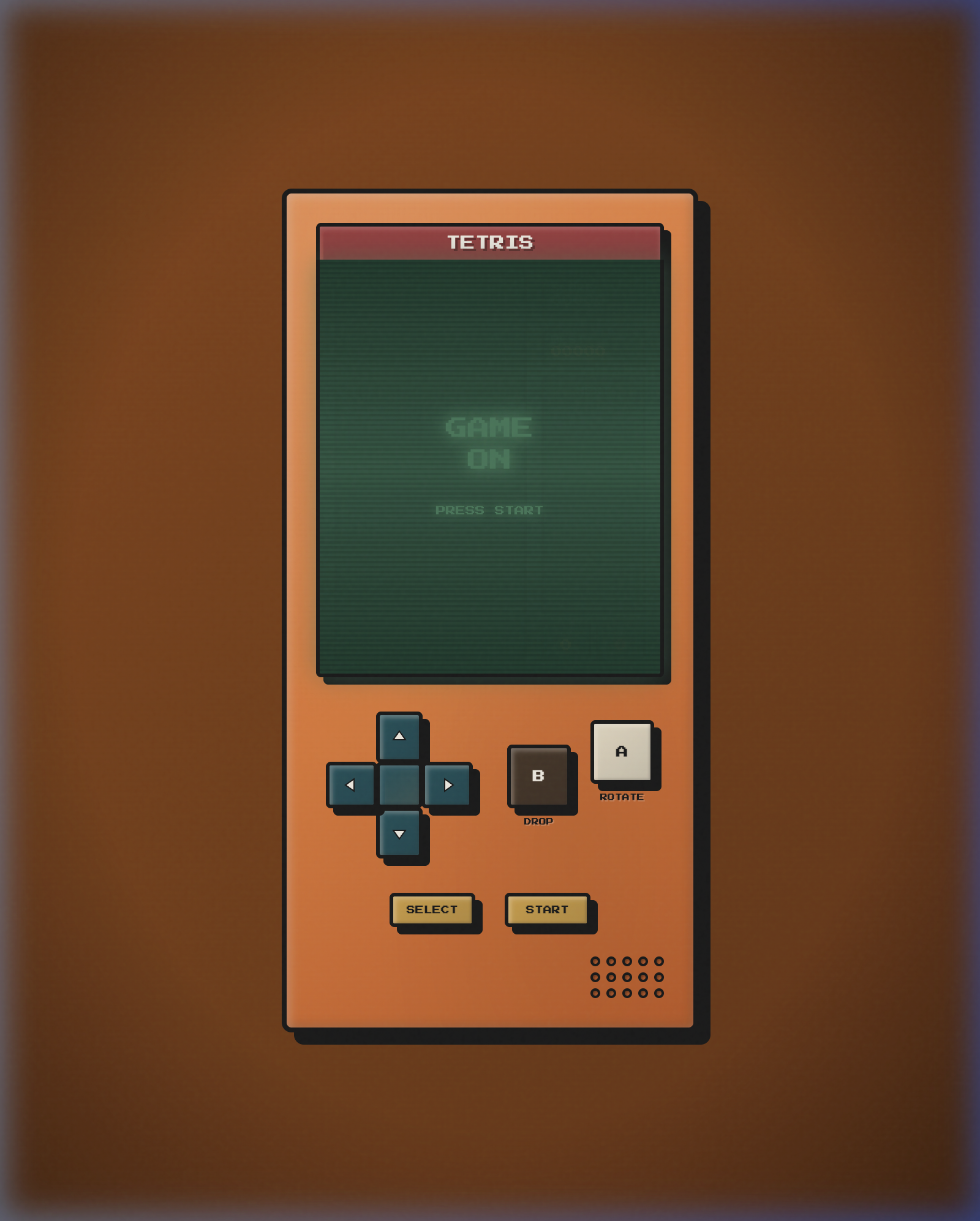 GameBoy Retro Tetris