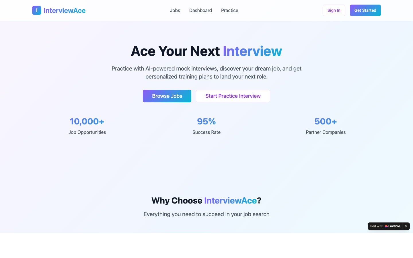 Interview Prep Power Up